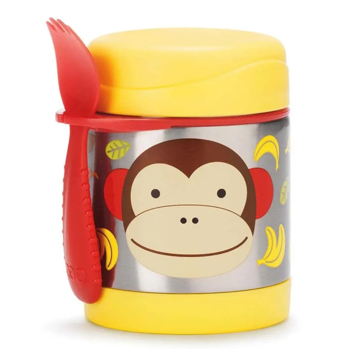 Skip Hop Zoo Insulated Little Kid Food Jar (Monkey)