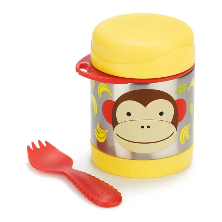 Skip Hop Zoo Insulated Little Kid Food Jar (Monkey)