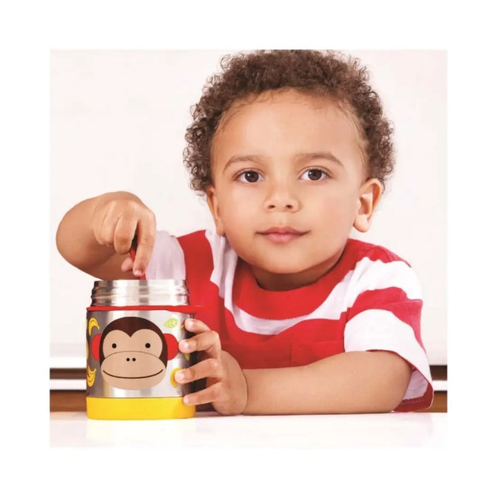 Skip Hop Zoo Insulated Little Kid Food Jar (Monkey)