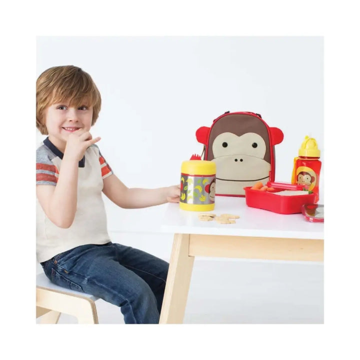 Skip Hop Zoo Insulated Little Kid Food Jar (Monkey)