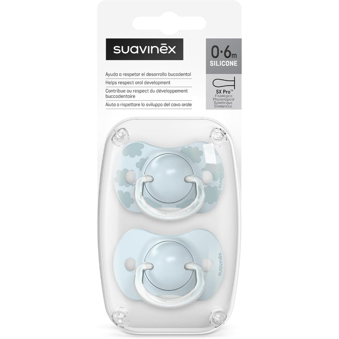 Suavinex Physiological Soothers with SX Pro Physiological Teat (Pack of 2)