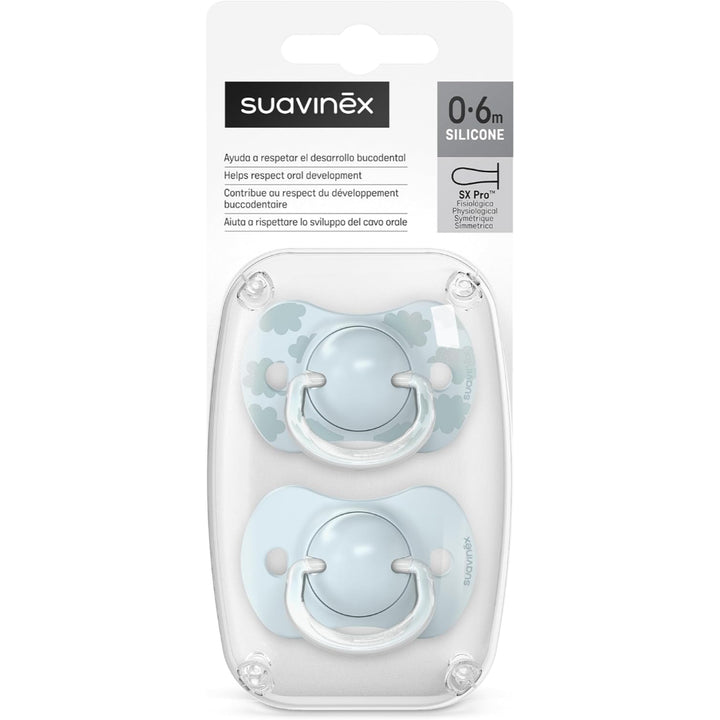 Suavinex Physiological Soothers with SX Pro Physiological Teat (Pack of 2)