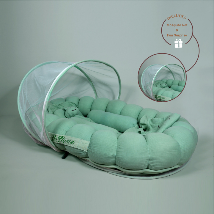 La Plume Baby Cloud Nest – Cozy, Organic & Travel-Friendly