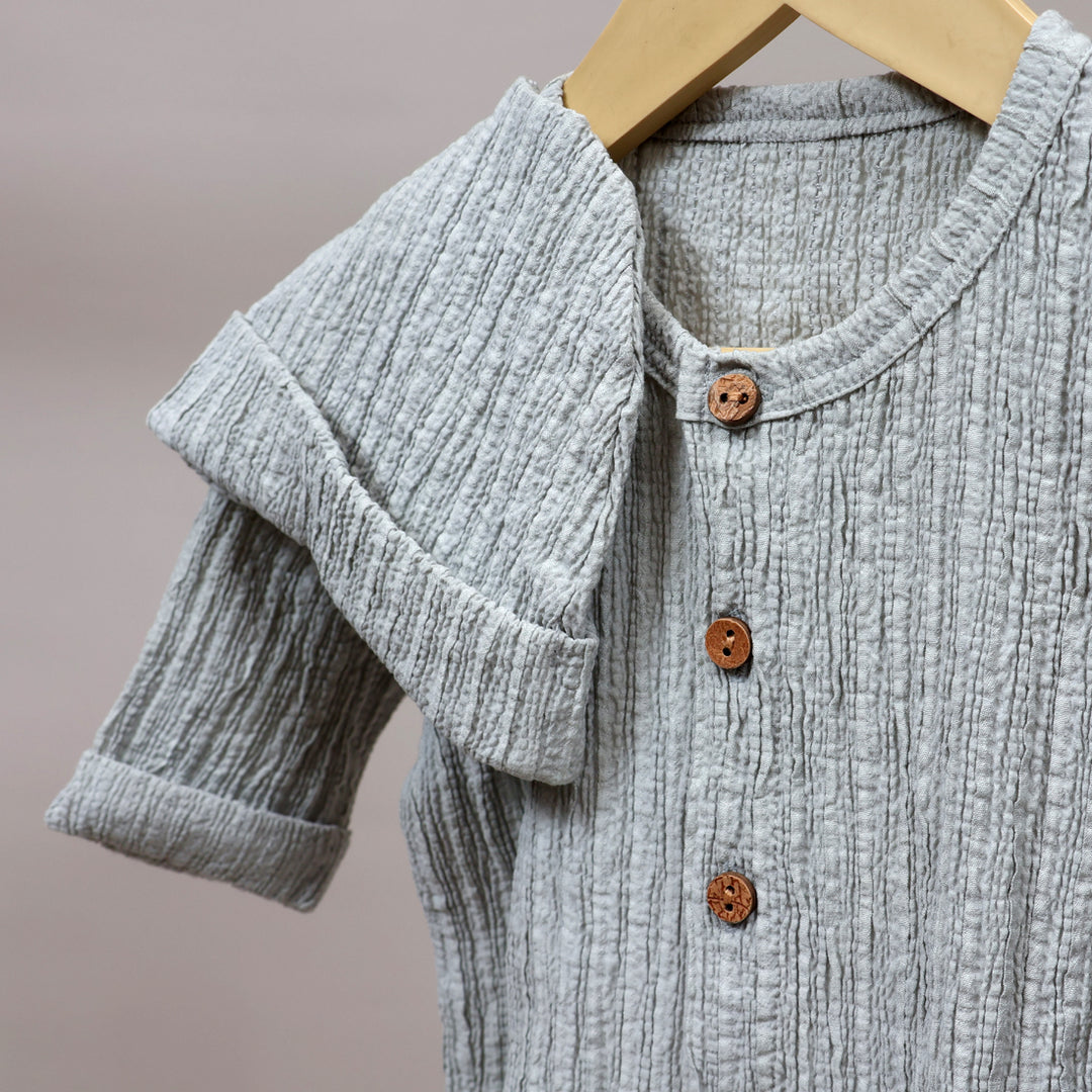 La Plume Newborn Organic Baby Romper