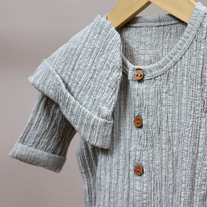 La Plume Newborn Organic Baby Romper