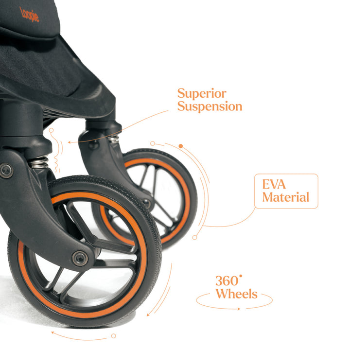 Loopie Hop | 0-4 Years | Travel Friendly Cabin Stroller