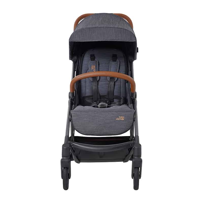 Britax Gravity II Auto One-Handed Fold Stroller (Blue Marble)