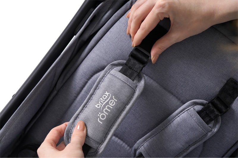 Britax Gravity II Auto One-Handed Fold Stroller (Blue Marble)
