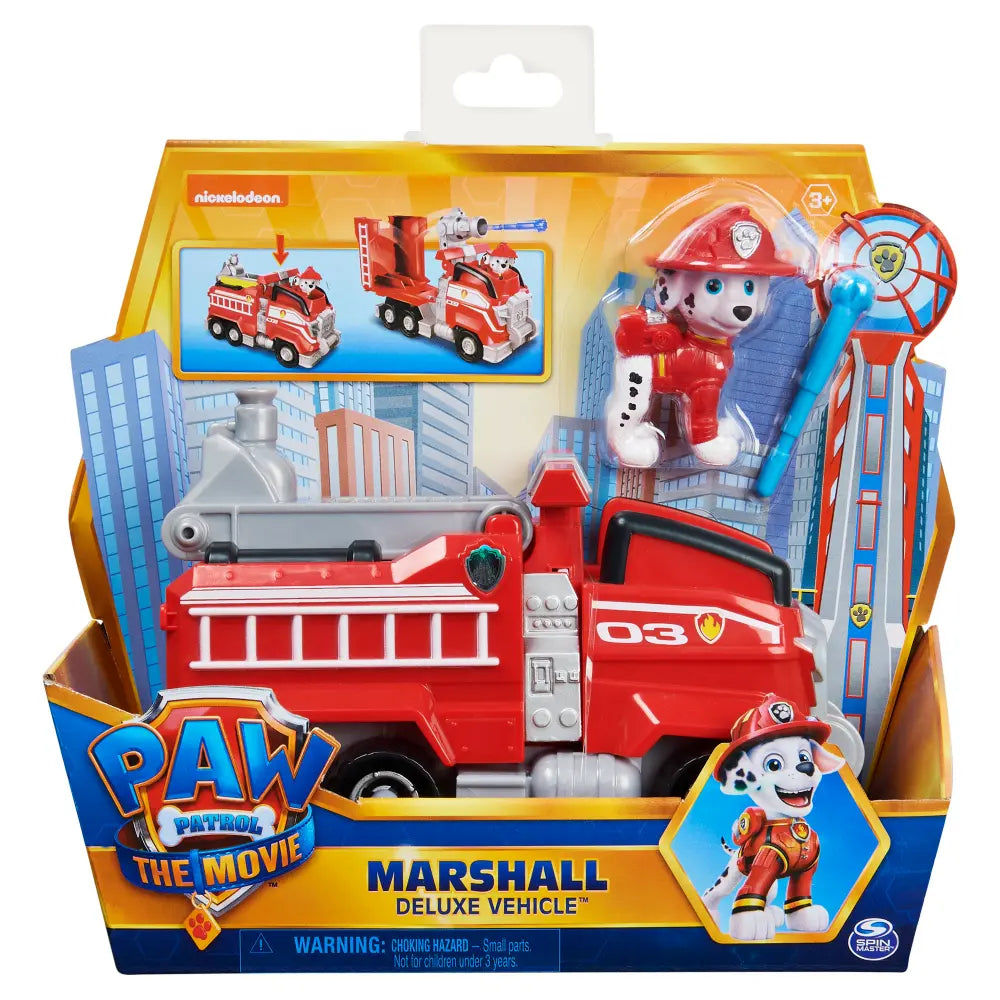 PAW Patrol The Movie Deluxe Vehicle Marshall