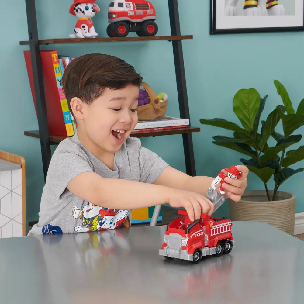 PAW Patrol The Movie Deluxe Vehicle Marshall