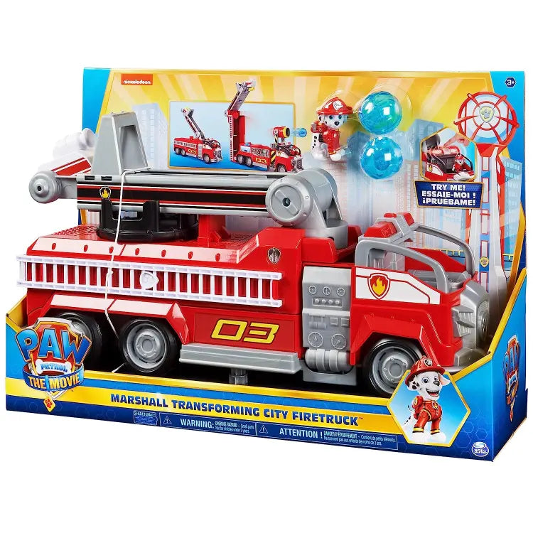 PAW Patrol Marshall's Deluxe Movie Fire Truck