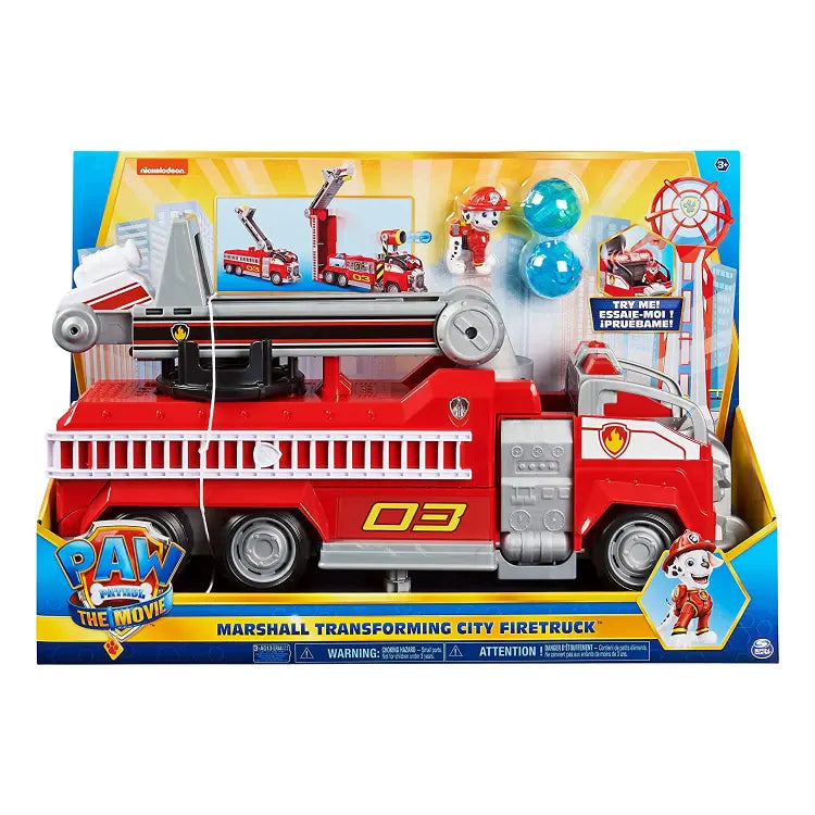 PAW Patrol Marshall's Deluxe Movie Fire Truck