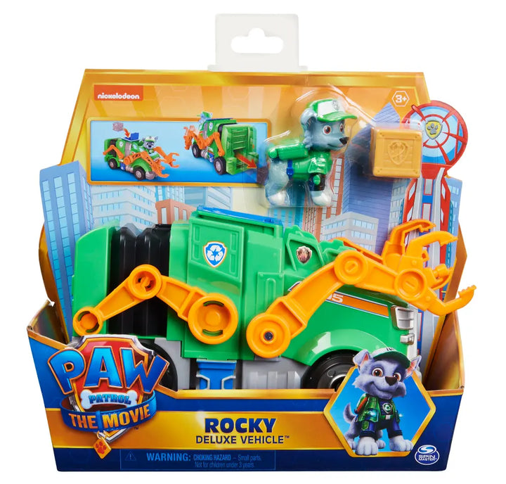 PAW Patrol The Movie Deluxe Vehicle Rocky