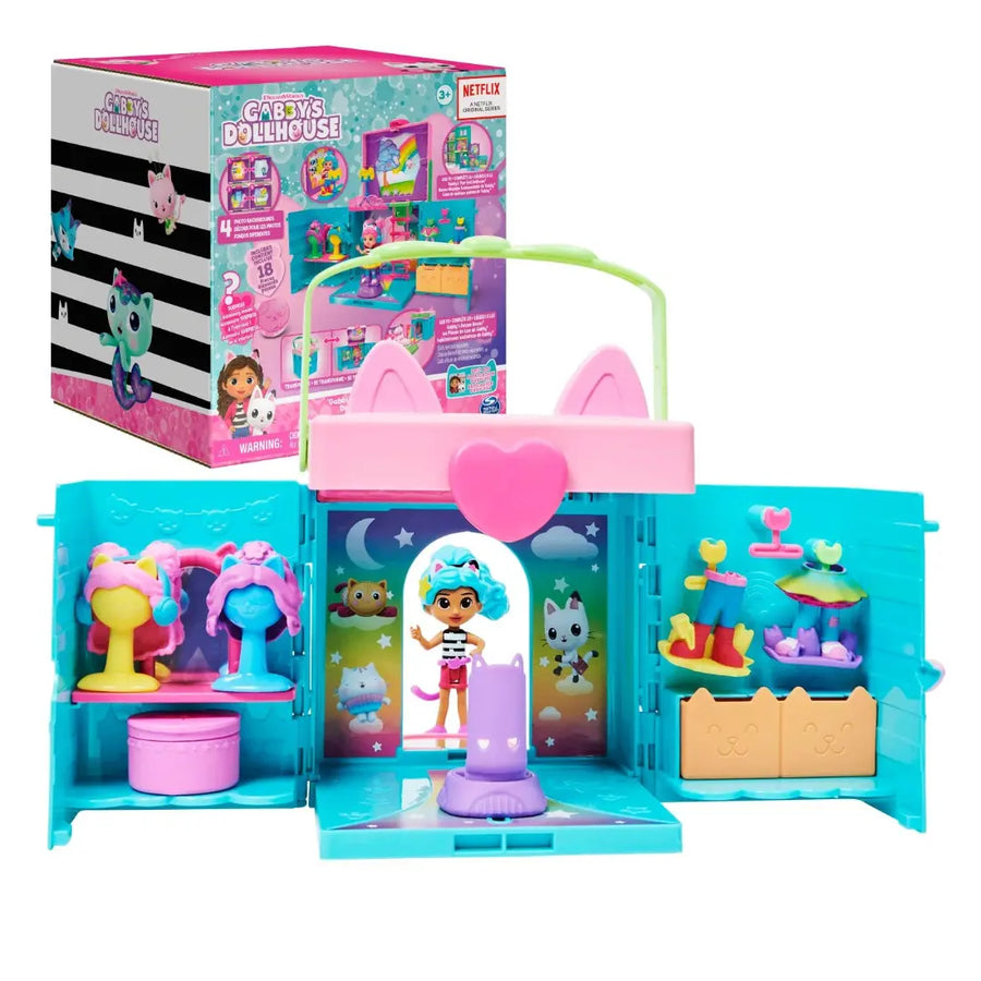 Gabby's Dollhouse Rainbow Closet Portable Playset