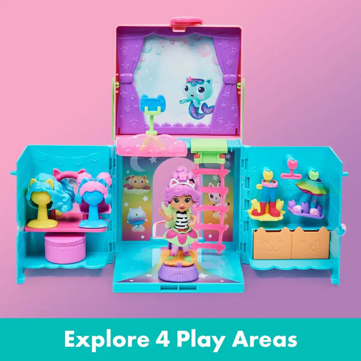 Gabby's Dollhouse Rainbow Closet Portable Playset