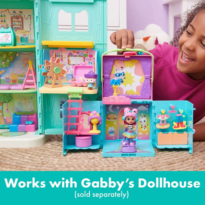 Gabby's Dollhouse Rainbow Closet Portable Playset