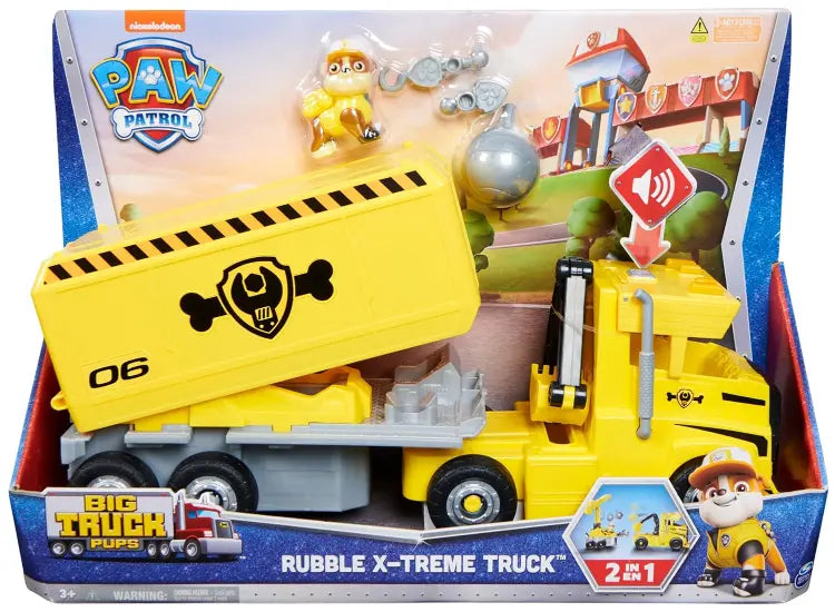 PAW Patrol Rubble Big Rig Vehicle