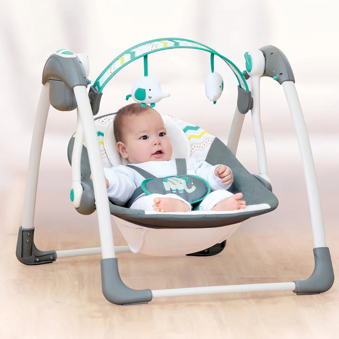 Mastela Deluxe Portable Swing (Teal)