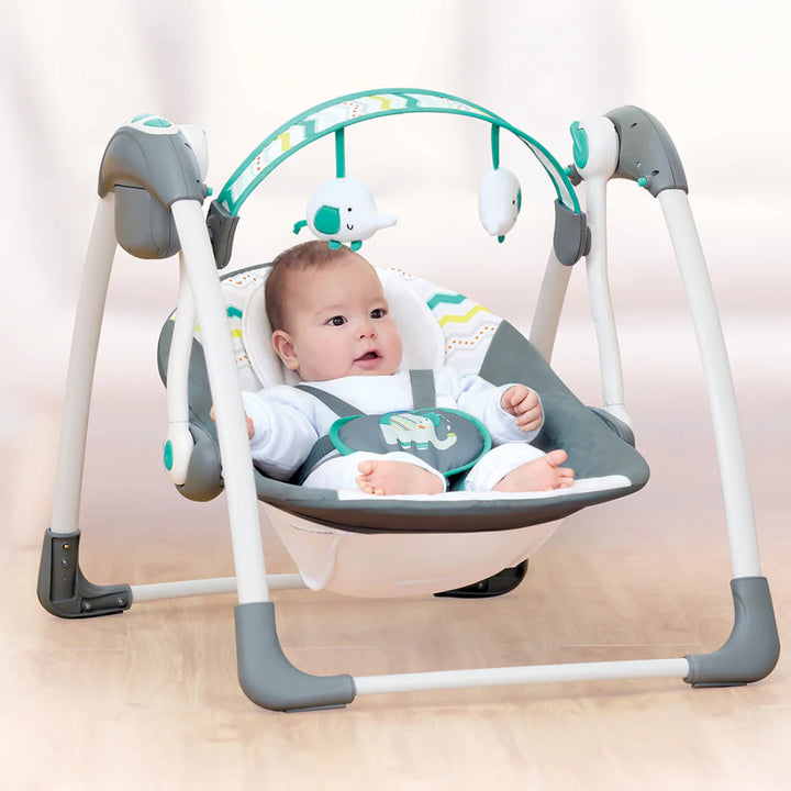 Mastela Deluxe Portable Swing (Teal)