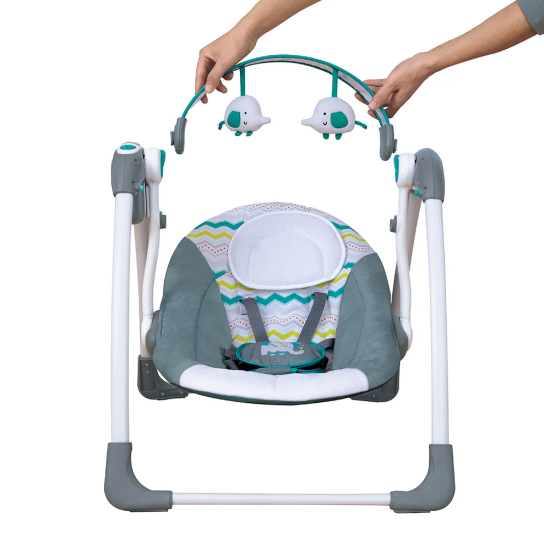 Mastela Deluxe Portable Swing (Teal)