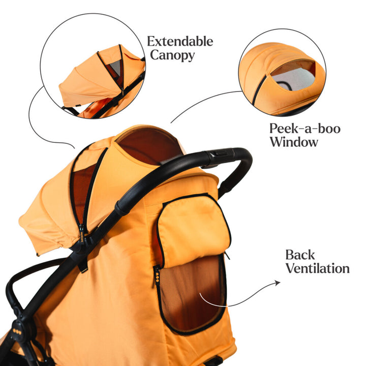 Loopie Hop | 0-4 Years | Travel Friendly Cabin Stroller