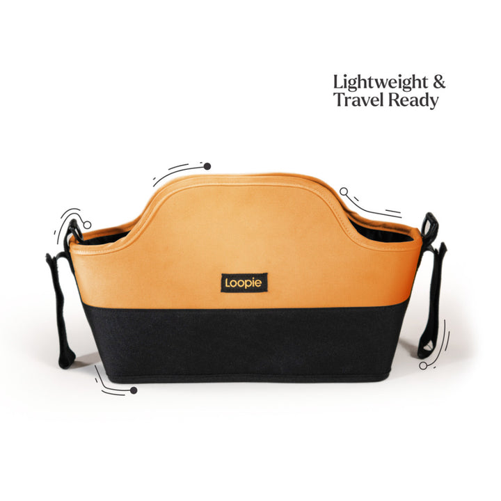 Loopie Organiser Bag | Baby Stroller Organiser Bag | Magnetic Closure | Baby Caddy Bag