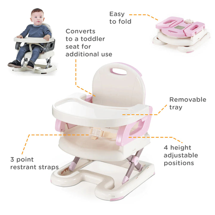 Mastela Fold Up Adjustable Chair (Pink)