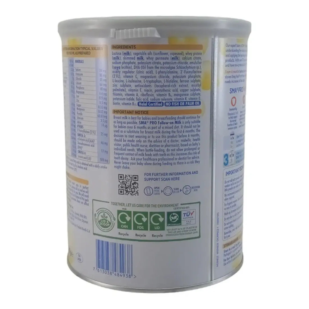 SMA Pro 2 Follow-On Milk (6-12 Months) (800g)