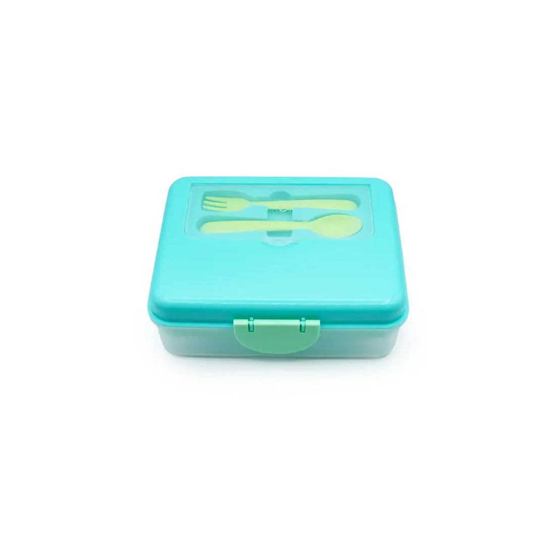 melii 2 Tier Bento (Blue, Mint & Lime)