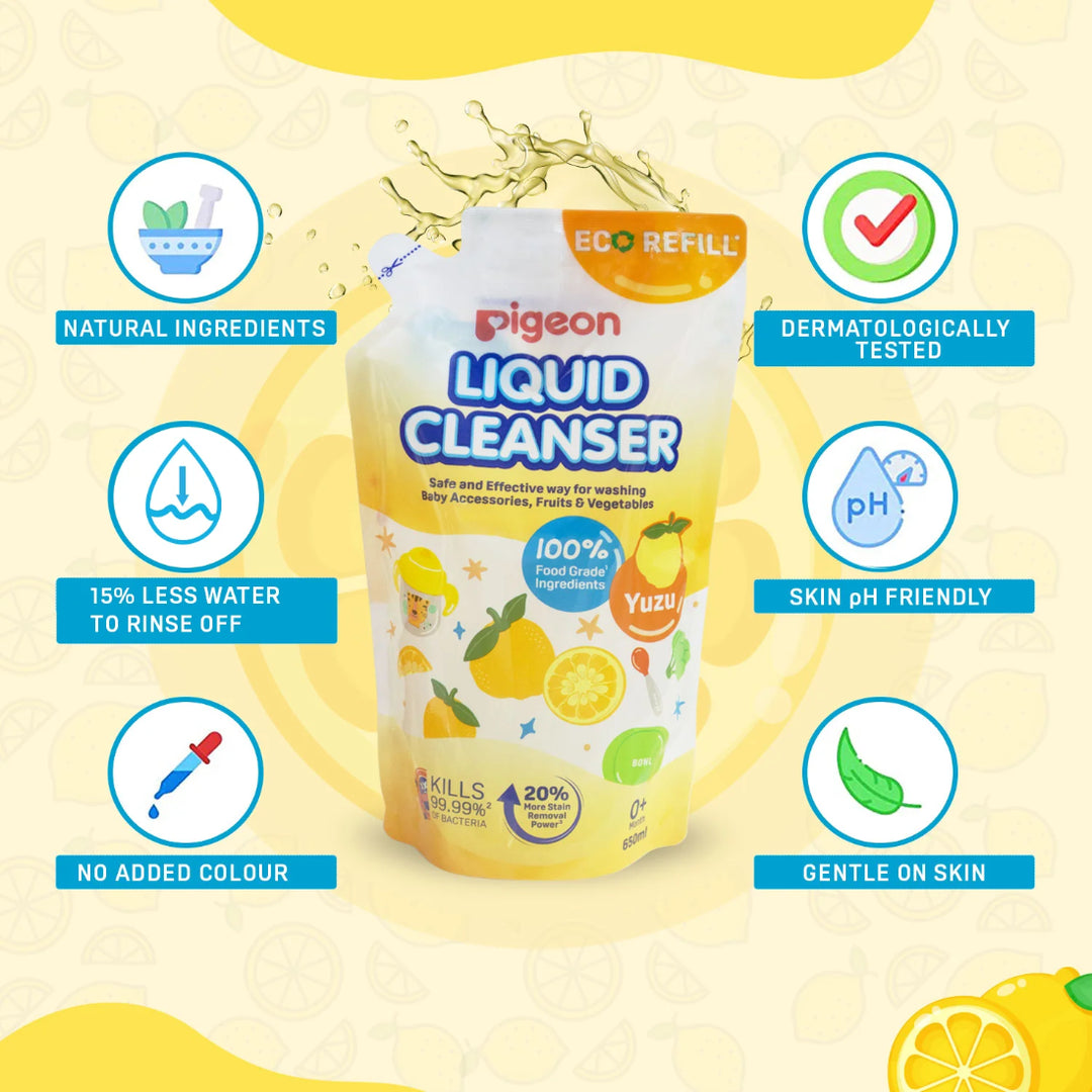 Pigeon Liquid Cleanser Yuzu