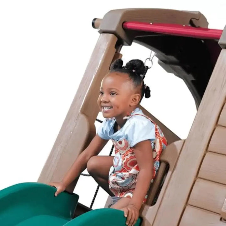 Step2 Naturally Playful Adventure Lodge Play Center with Glider