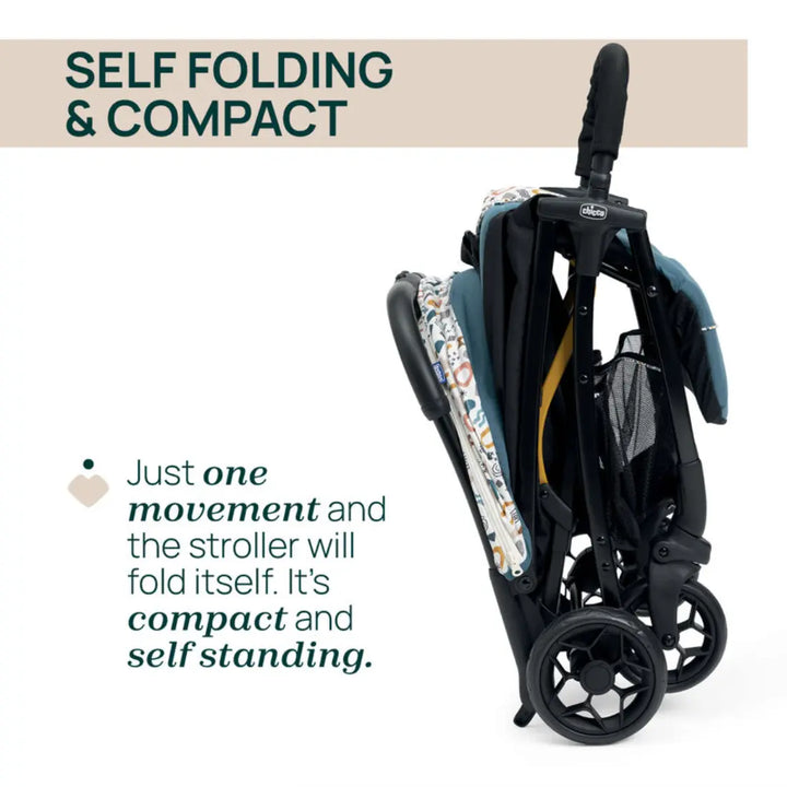 Chicco Glee Joyful Teal Stroller