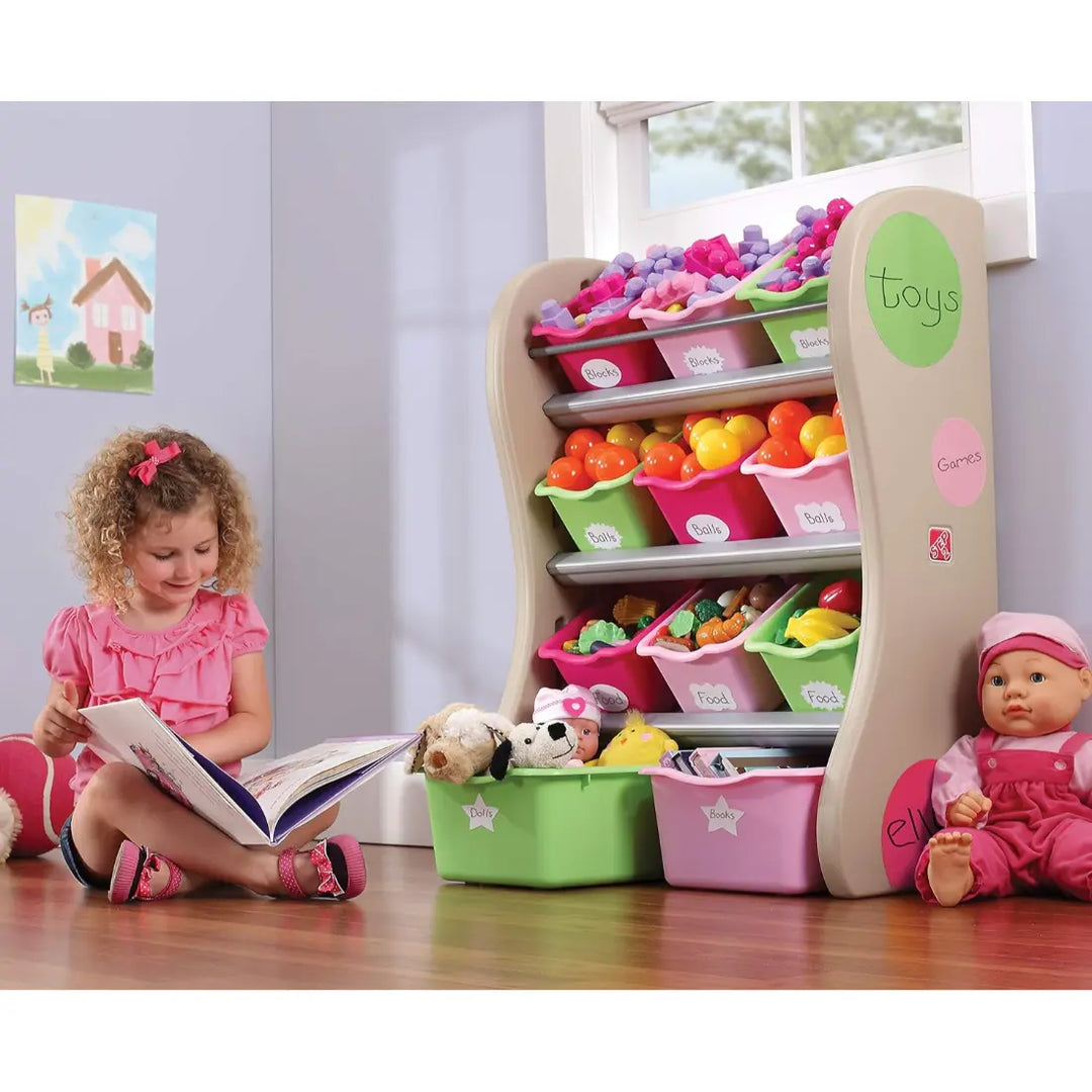 Step2 Fun Time Room Organiser - Pink