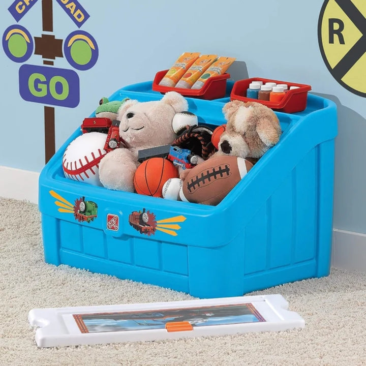 Step2 Thomas the Tank Engine 2-in-1 Toy Box and Art Lid
