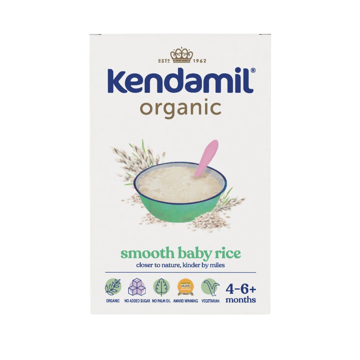 Kendamil Organic Smooth Baby Rice (4-6+ Months) (120g)