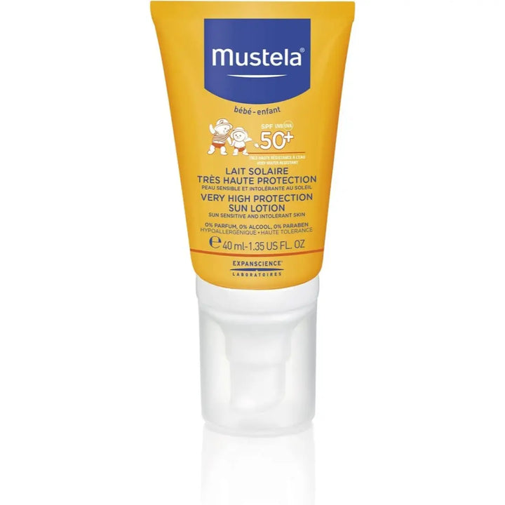 Mustela Very High Protection Sun Lotion - SPF 50+ (40 ml)