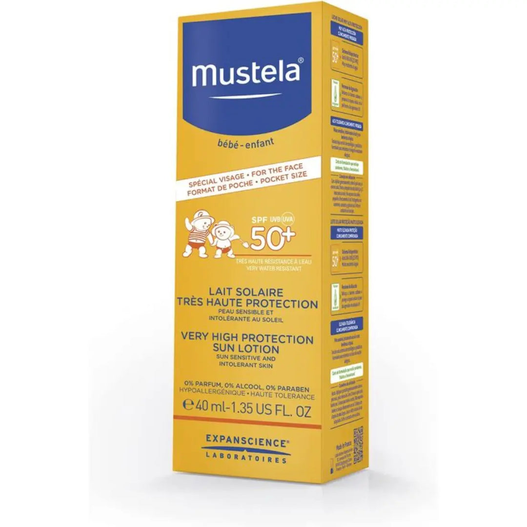 Mustela Very High Protection Sun Lotion - SPF 50+ (40 ml)