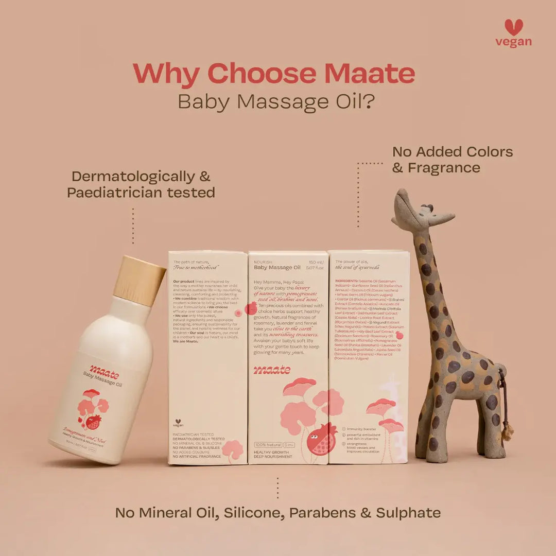 Maate Baby Massage Oil (150ml)