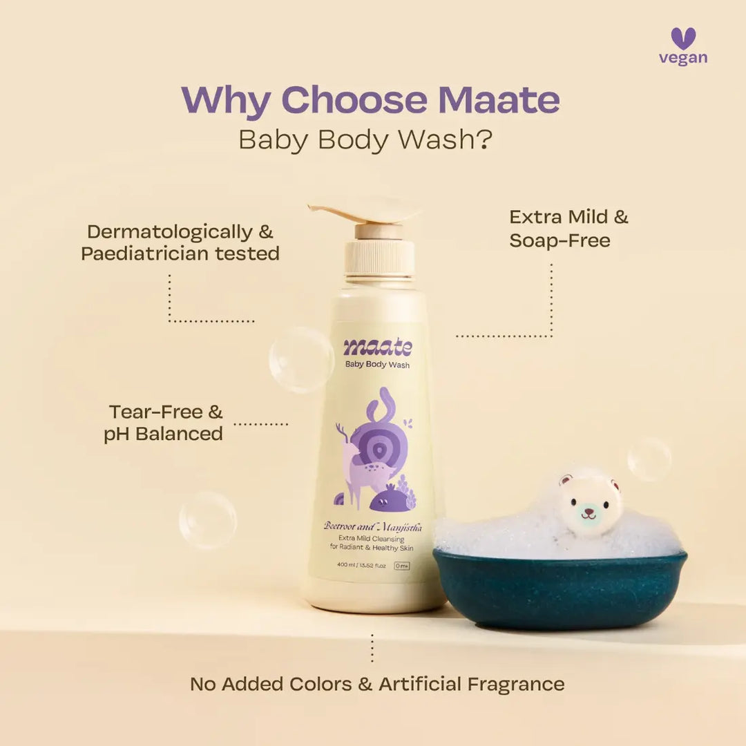 Maate Baby Body Wash (400ml)