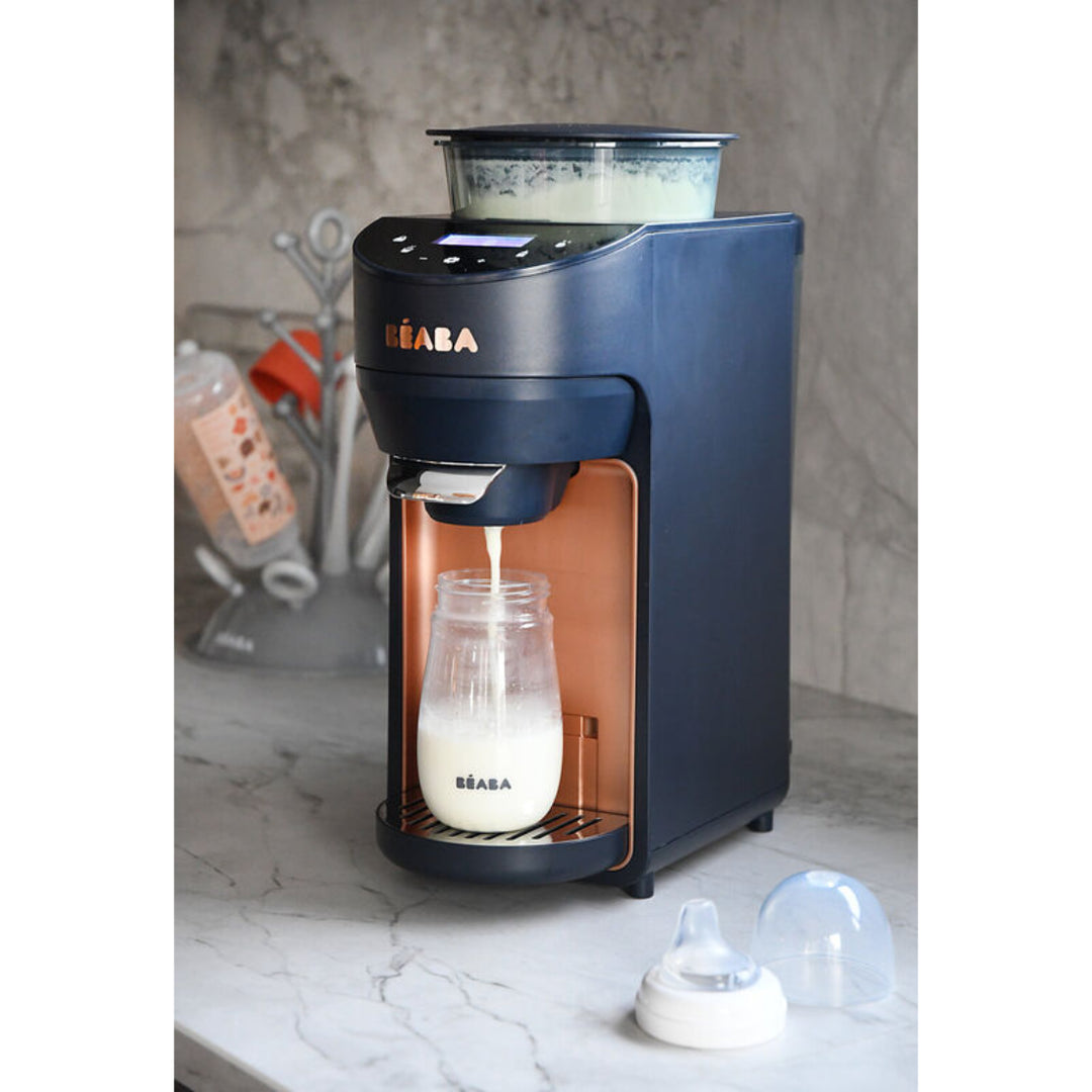Béaba Milkeo® Plus Baby Formula Dispenser and Bottle Preparation Machine (Night Blue)