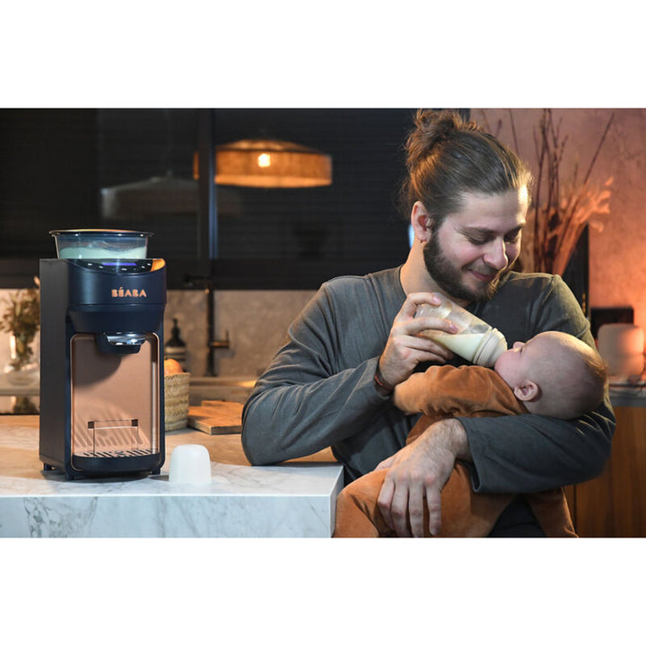 Béaba Milkeo® Plus Baby Formula Dispenser and Bottle Preparation Machine (Night Blue)