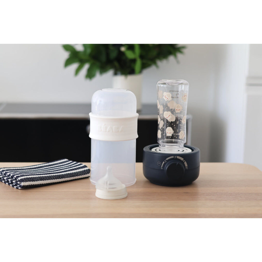 Béaba 2 in 1 Baby Milk Second Bottle Warmer (Night Blue)