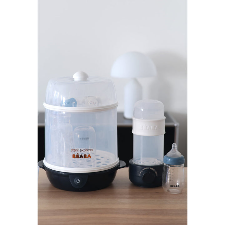 Béaba 2 in 1 Baby Milk Second Bottle Warmer (Night Blue)