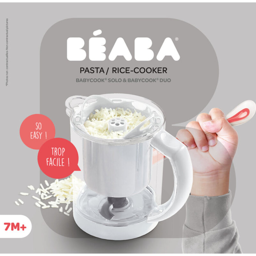 Béaba Babycook Solo/Duo® Pasta-Rice Cooker Attachment (White)