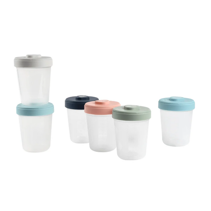 Beaba Toddler Food Storage Set - 6 Pc (250ml)