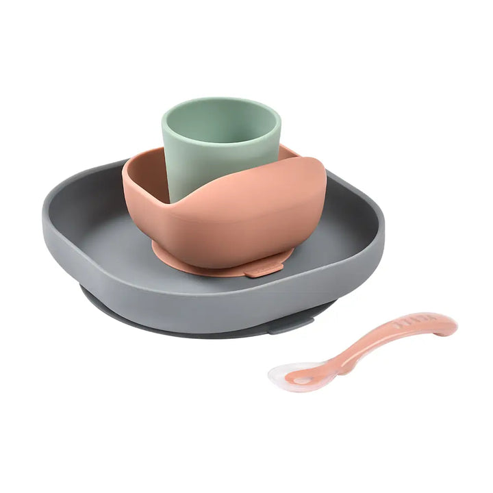 Beaba Silicone Meal Set (4 Pcs)