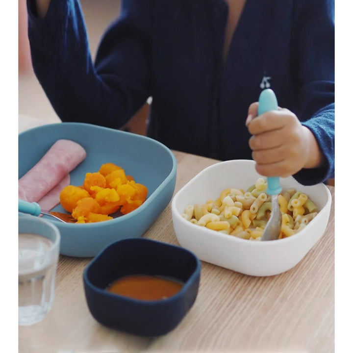 Beaba Set of 3 Silicone Stackable Bowls