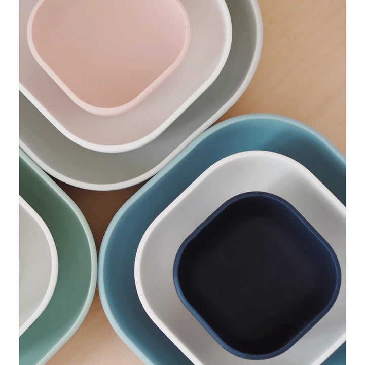 Beaba Set of 3 Silicone Stackable Bowls