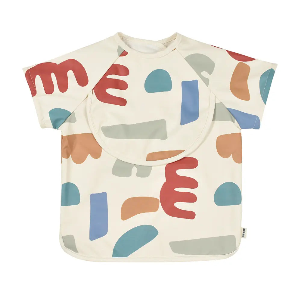 Beaba 2-in-1 Bib with Removable Sleeves