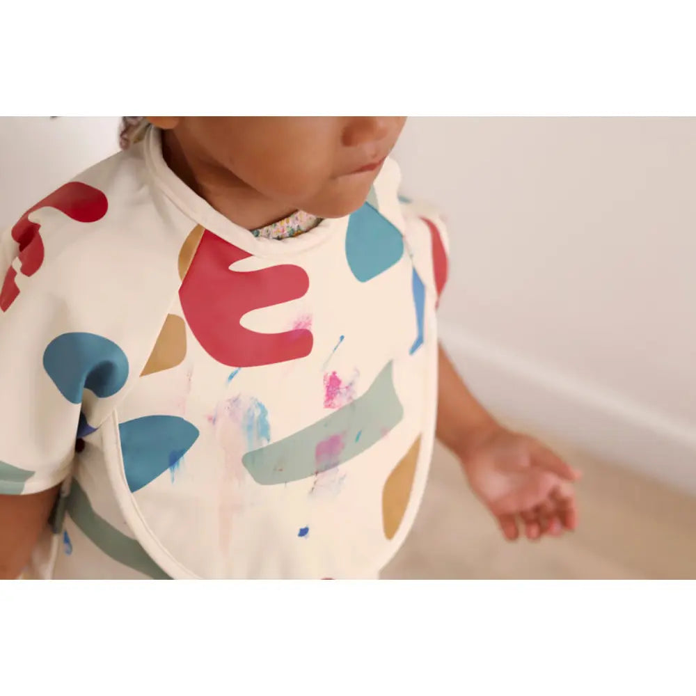 Beaba 2-in-1 Bib with Removable Sleeves